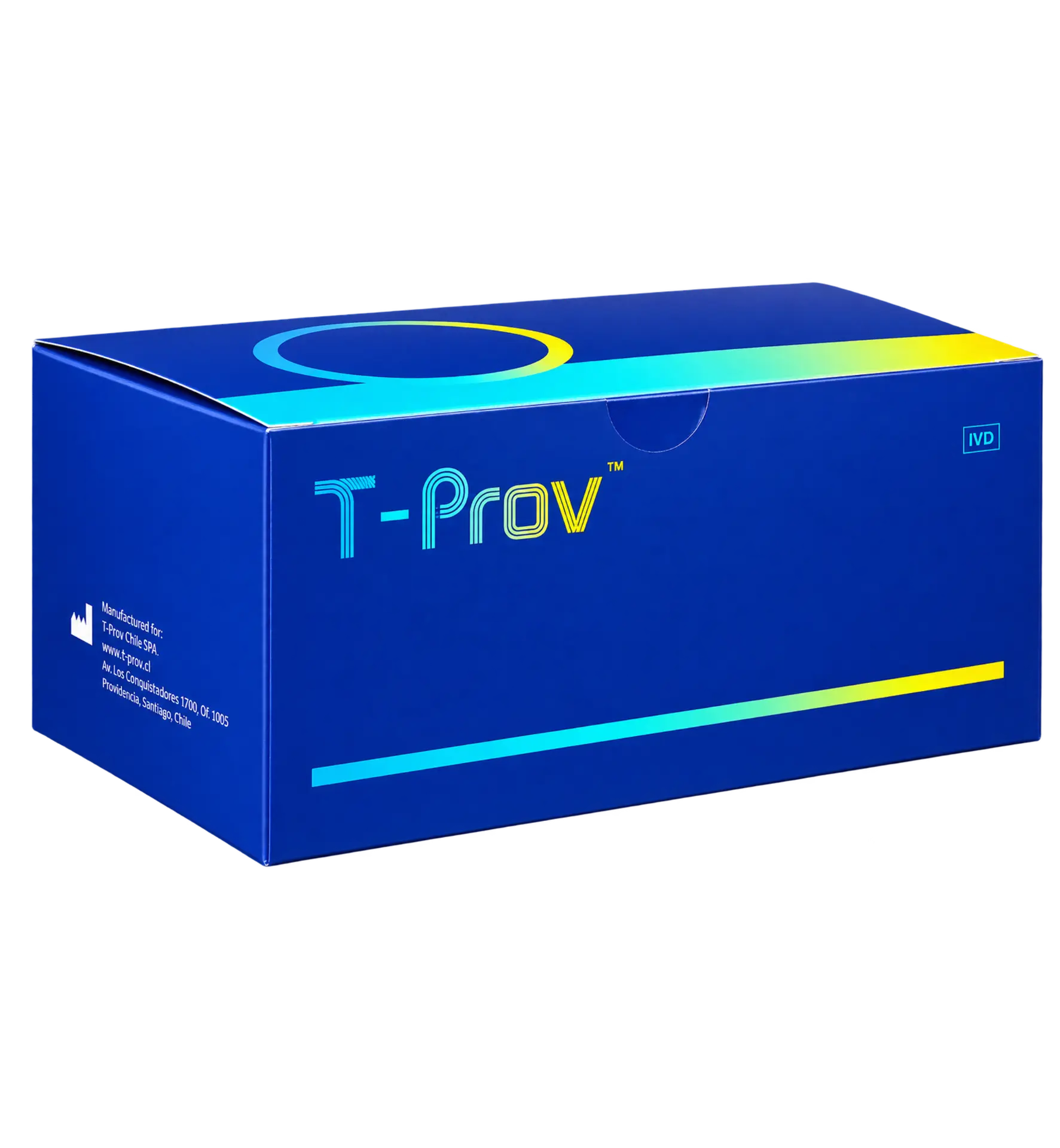 Caja corporativa T-ProV test de drogas en saliva